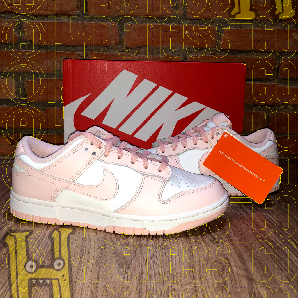 dunk low orange pearl preço