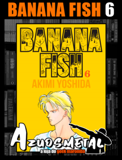 Banana Fish Vol 6 Manga Panini Portugues