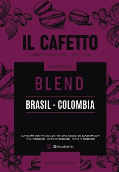 CAFÉ BLEND MOLIDO (BRASIL - COLOMBIA)