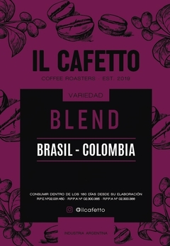 CAFÉ BLEND EN GRANO (BRASIL - COLOMBIA)