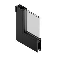 Puerta de Abrir 80 x 205 cm con Vidrio Incoloro - Abalum - Productos de diseño y carpinterias de aluminio