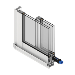 Ventana Corrediza 200 x 60 cm - tienda online