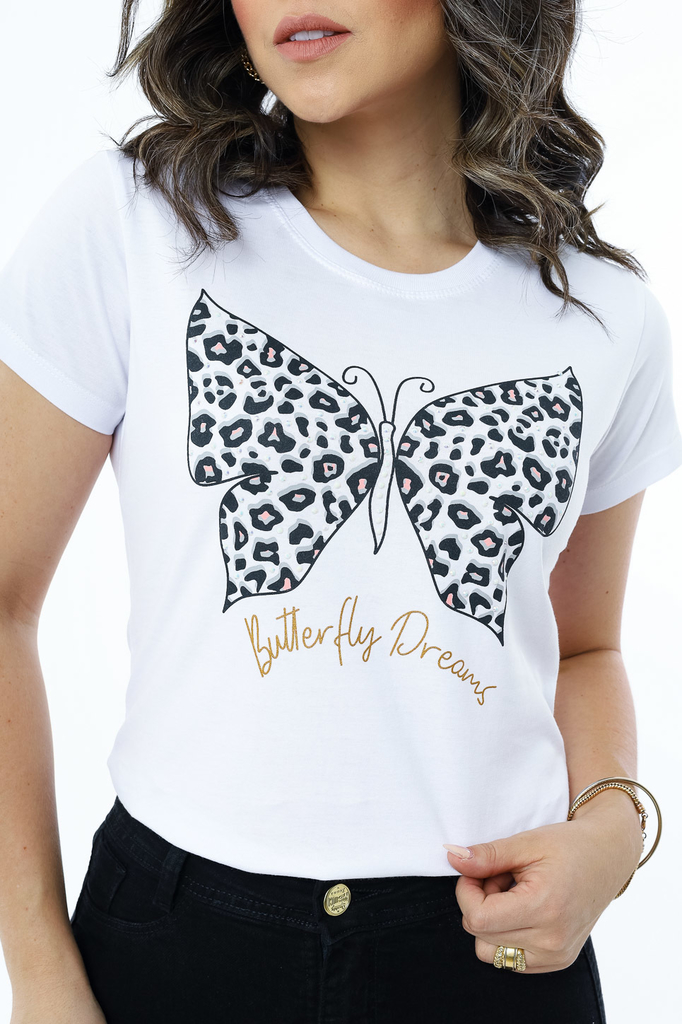 t shirt borboleta