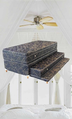 sommier dual 100x200 resorte reforzado - comprar online