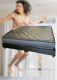 sommier luxury 180x190x30cm espuma alta densidad - comprar online