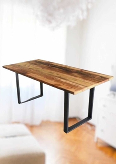 Mesa de hierro estilo industrial 160 - comprar online