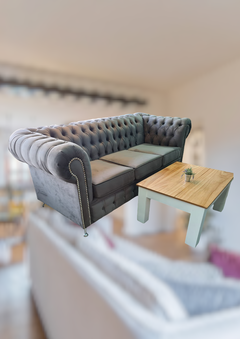 Sillon chester 3 cuerpos 190 - comprar online