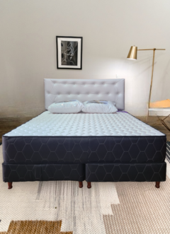 sommier eurotop espuma alta densidad 160x190x27cm en internet