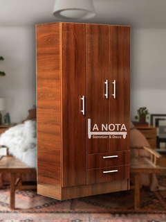 Ropero 3 puertas 90x180x45