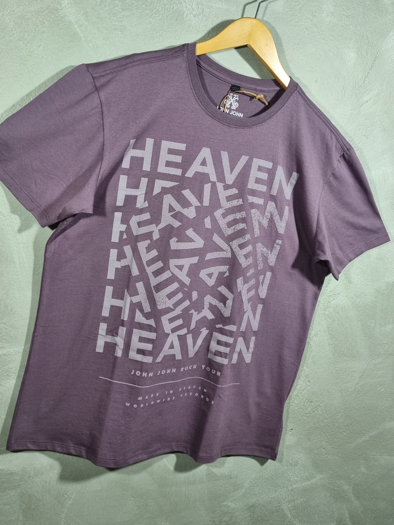 Camiseta John John Masculina Regular JJ Made In Heaven Roxa