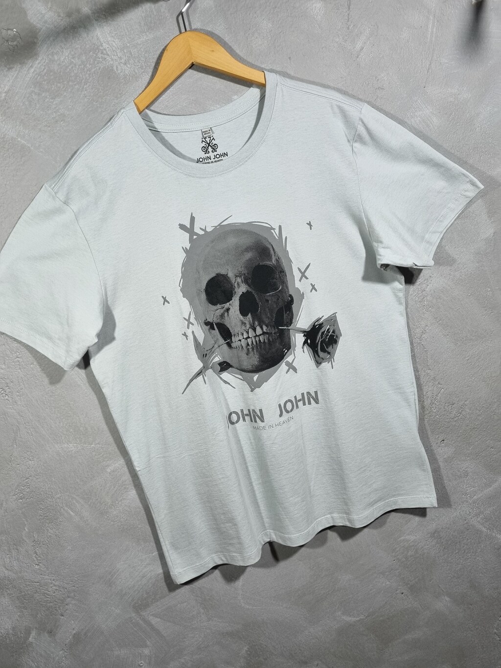 Outlet Camiseta JJ Gelo Caveira Algodão Original