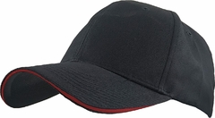 Gorra Lisa 6 Gajos con Abrojo Visera Sandwich 100% Poliester (LIS601)