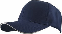 Gorra Lisa 6 Gajos con Abrojo Visera Sandwich 100% Poliester (LIS601) en internet