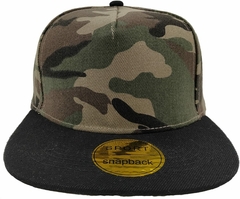 Hip Hop Snapaback 5 Gajos Liso (HLI050) - Gorros y Sombreros