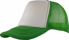 Gorro Trucker Liso visera curva c/frente blanco (GD1196) - comprar online