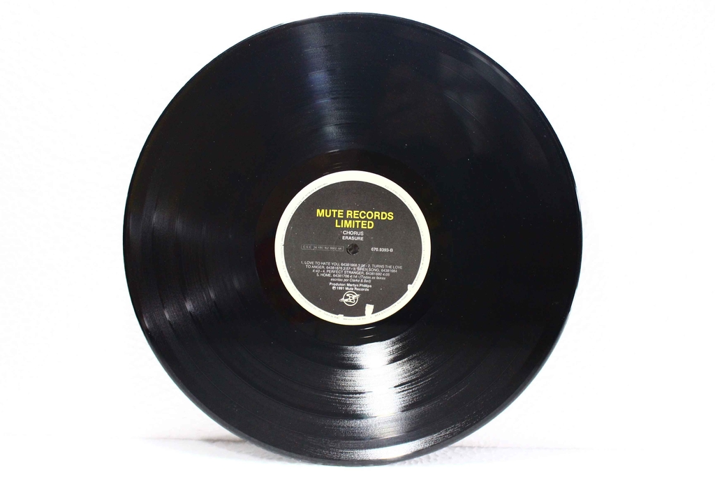 Lp Vinil Erasure Chorus Comprar em Lemi records