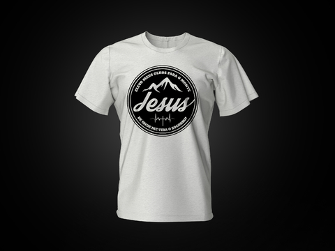 camiseta jesus ta vivão