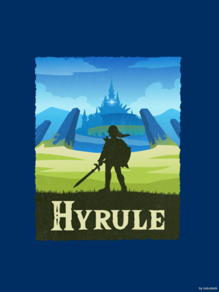 Camiseta Hyrule na internet