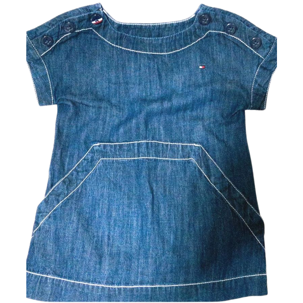 vestido jeans tommy