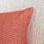 Almofada Jacquard Chevron Vermelho na internet