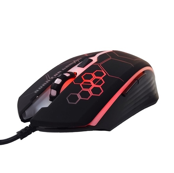 Mouse Gamer Noga Retroiluminado USB 6 Botones ST405
