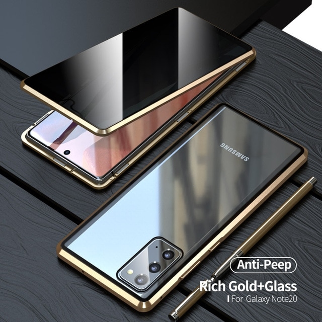 Capa Magnética Privacidade para Samsung Galaxy S8 S9 Plus S21 Ultra S20 FE  S10e A50 A51