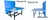 Mesa Ping Pong Yeerom® P35 Incluye Kit Basico Regalo ! en internet