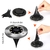 Imagen de Luminaria Solar 8 Leds p/ tierra ETHEOS Senderos - Pack x4