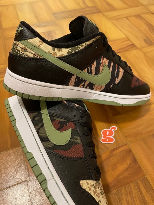dunk camuflado