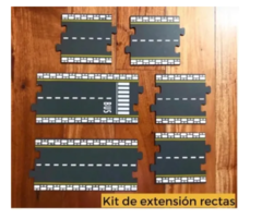 Kit De Rectas-accesorio De Mis Calles Encastrables De Madera en internet