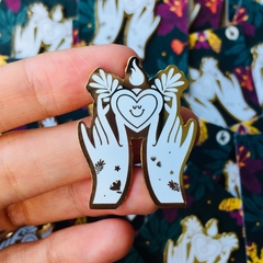 Pin Kind Mind - Blanco