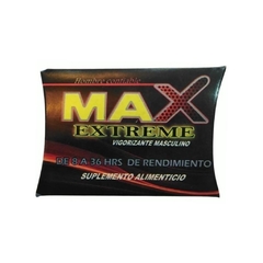 Capsula Motivador Sexual Masculino Natural - Max Extreme