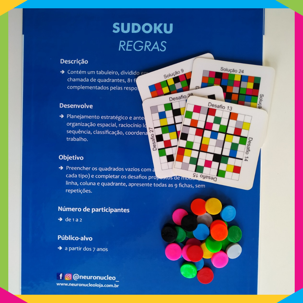 Sudoku - Comprar em NeuroNúcleo Oficina do Cérebro