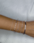 Bracelete Fio Quadrado Fecho Trava Prata 925 - comprar online