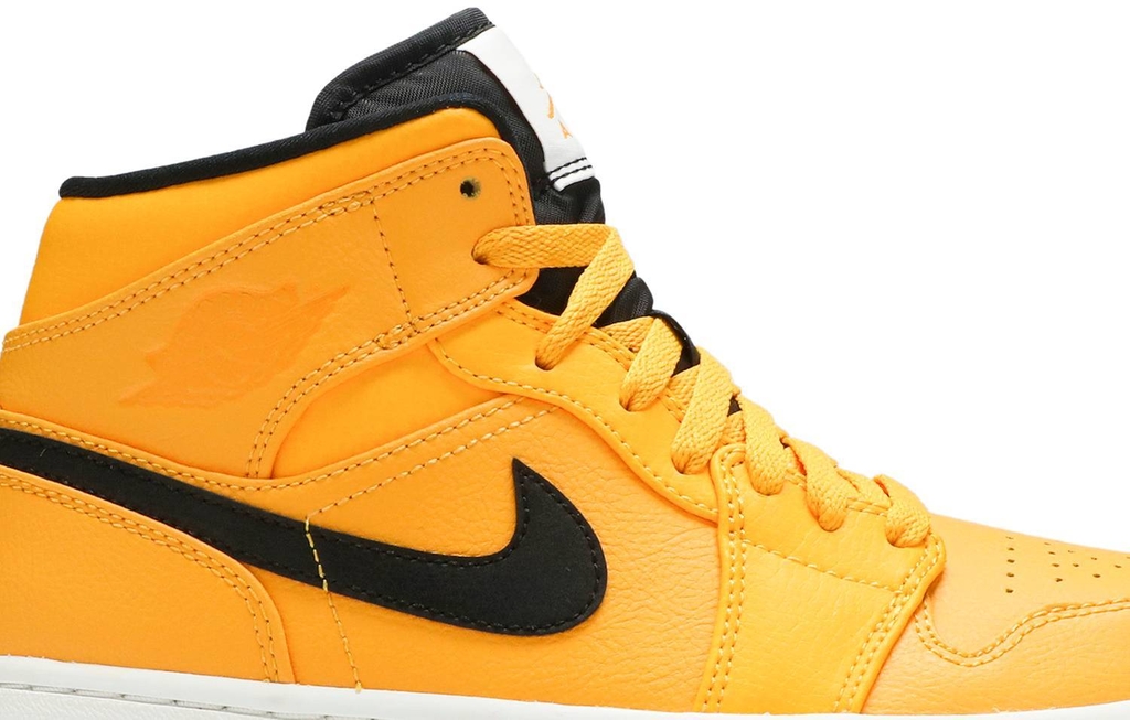 air jordan 1 mid laranja
