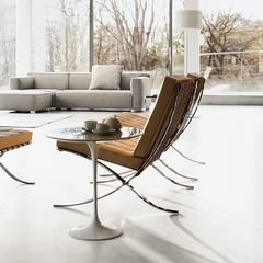 MESA APOIO SAARINEN REDONDA D.70x67-Designer Eero Saarinen-Fabricação 15 dias - comprar online