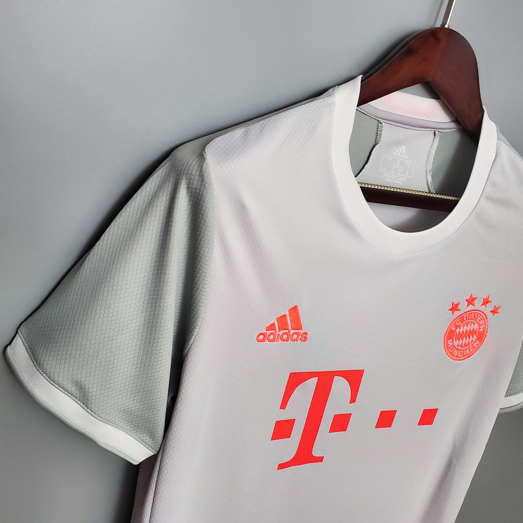 camisa bayern cinza