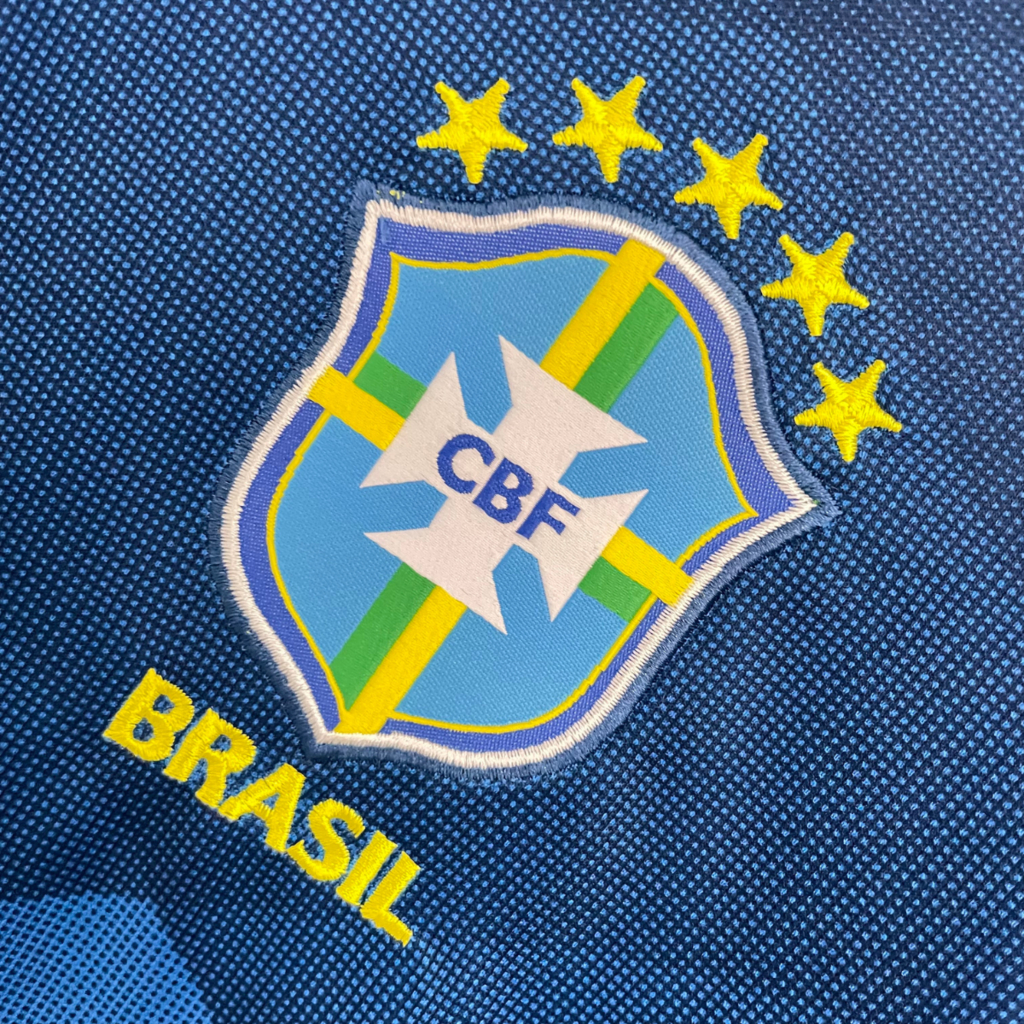 nike camisa brasil azul