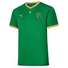 camisa do palmeiras verde e dourada