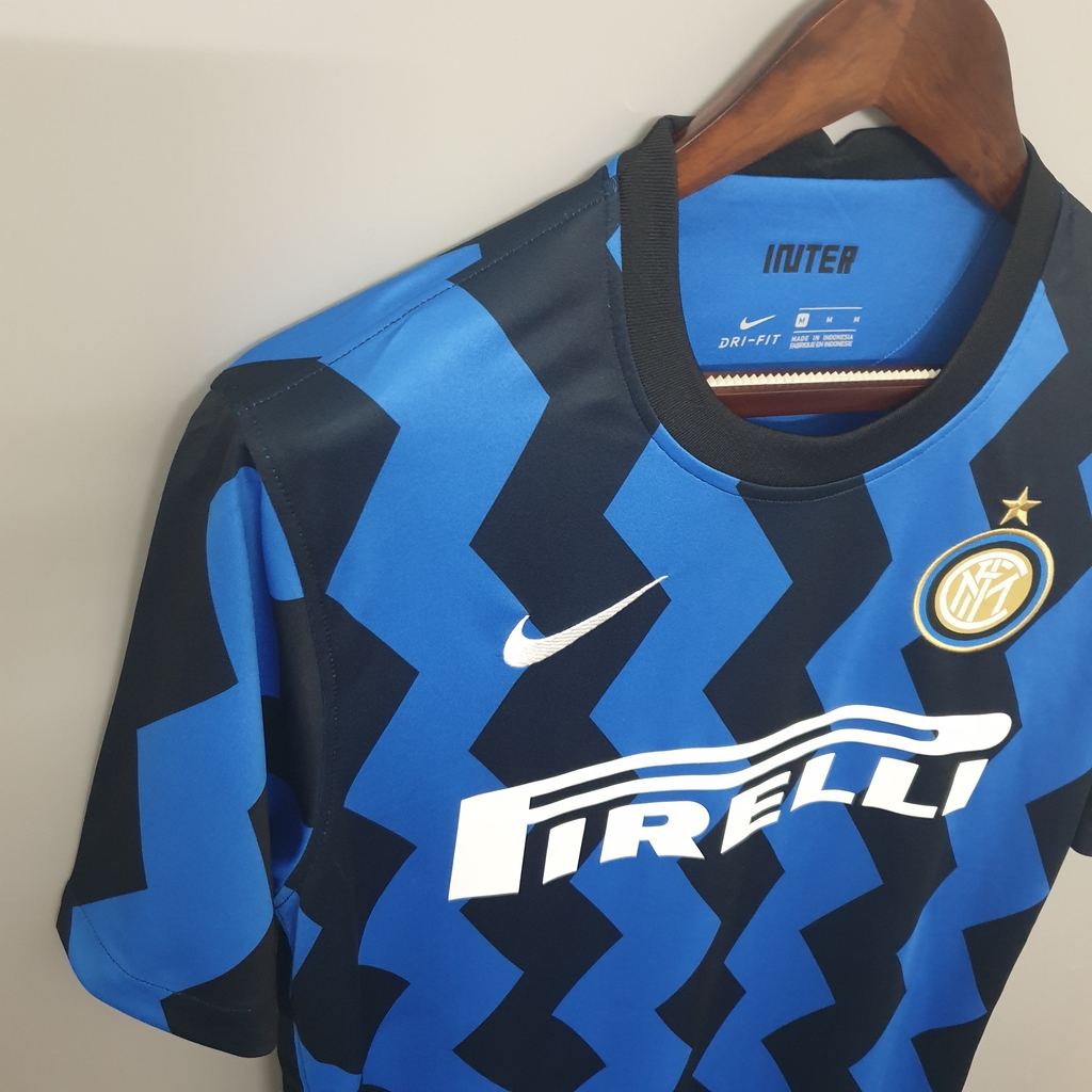 camisa da inter de milão azul claro