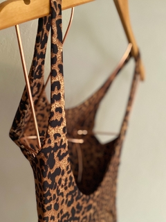 Body Regata Cavada Onça - Jess closet - Moda Feminina