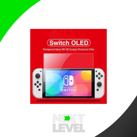 Película De Vidro Temperado 9h Para Nintendo Switch Oled