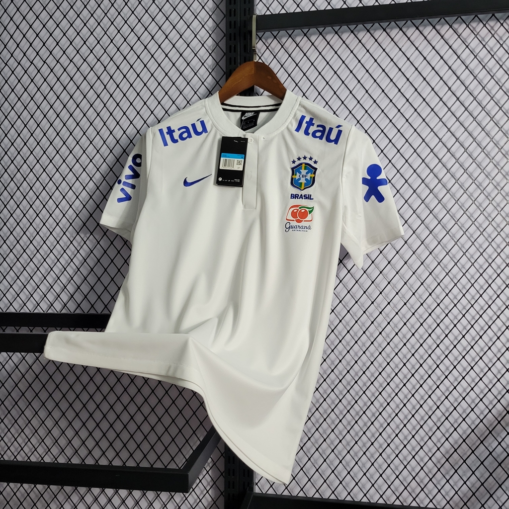 Camisa Seleção Brasileira 2022 - Branca