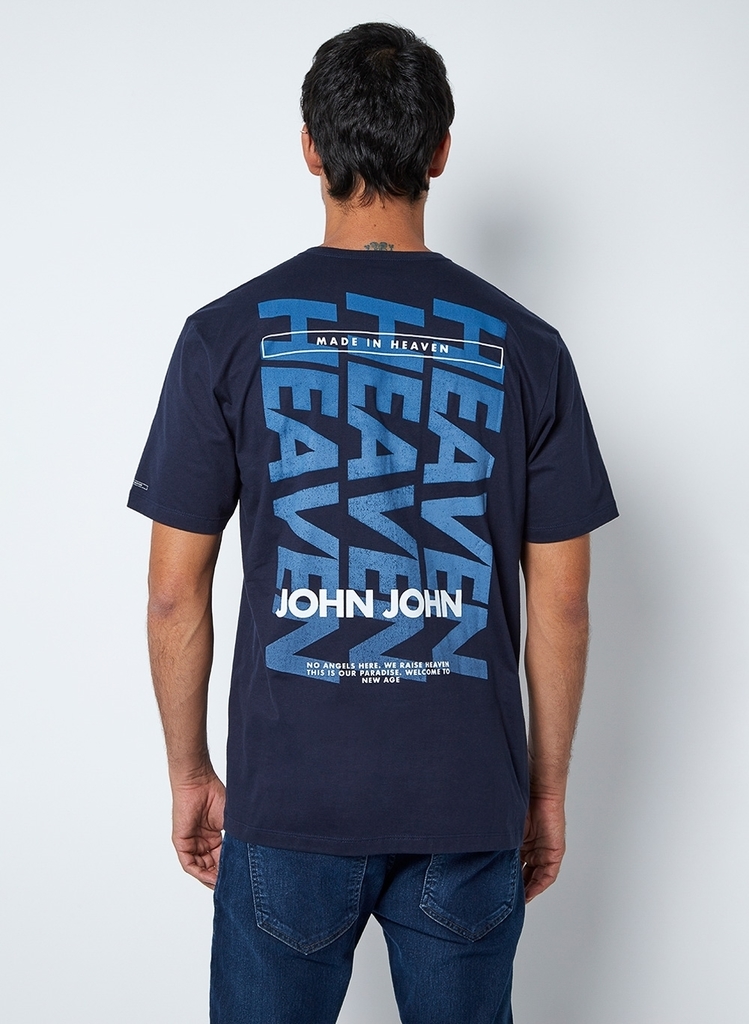 Camiseta Regular Fit Heaven Club John John Masculina - John John