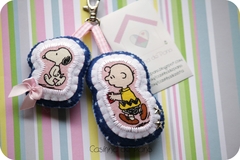 Chaveiro de bolsa Snoopy na internet