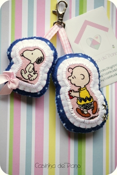 Chaveiro de bolsa Snoopy - comprar online