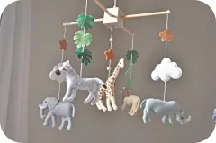 Móbile de berço safari - comprar online