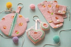 Kit organizador de fios cupcake