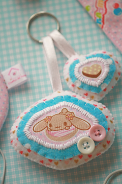 Kit organizador de fios Cinnamoroll - Casinha de Pano