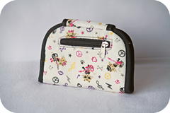Carteira com bolso embutido gatinhos - comprar online